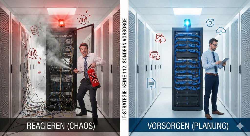 Vorsorge statt Chaos (KI-generiert)