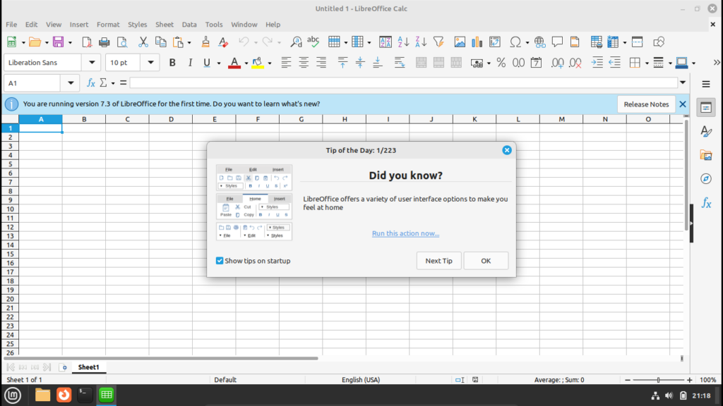 LibreOffice Calc